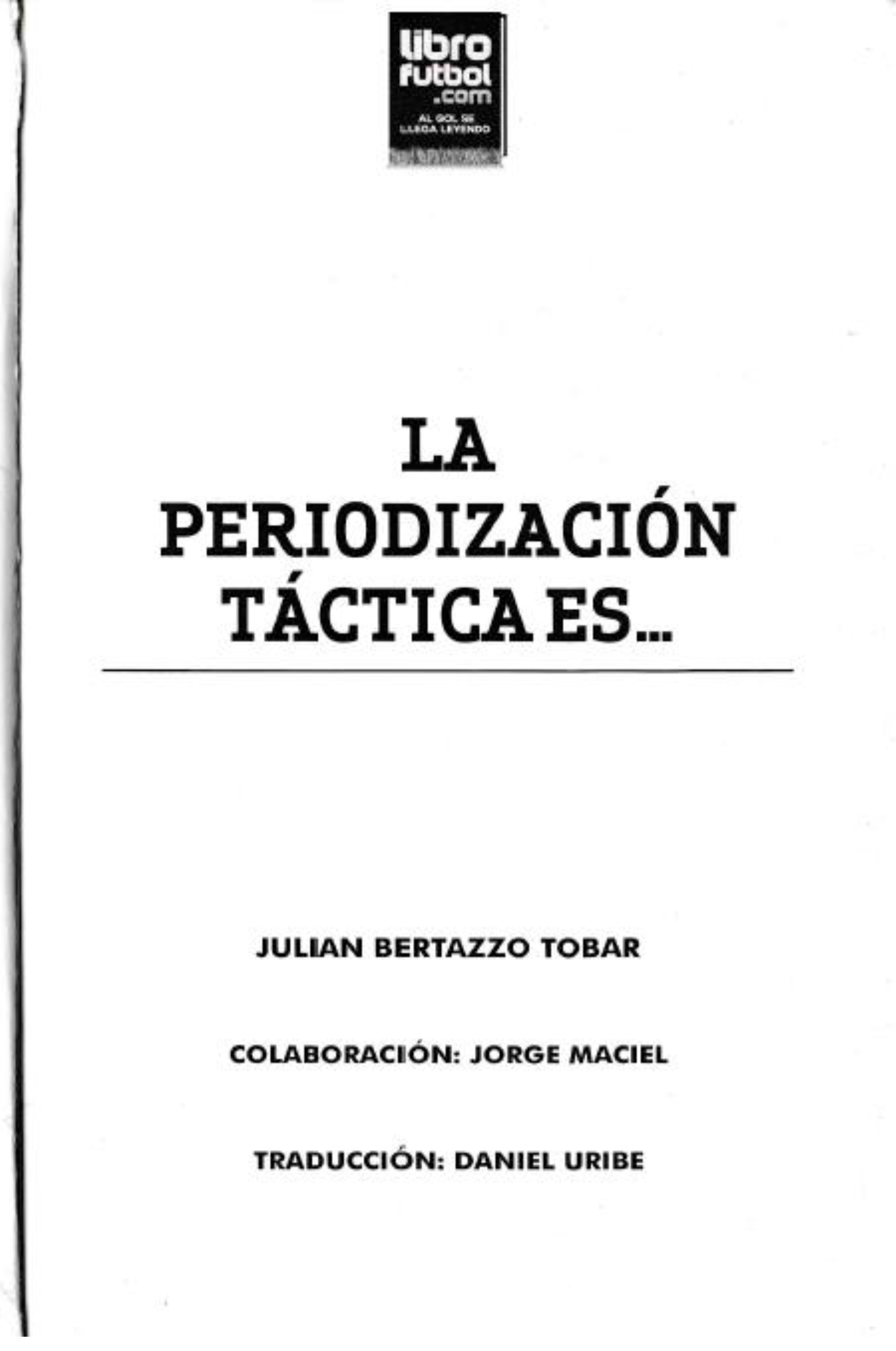 Periodización Táctica